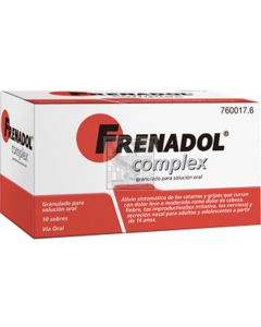 FRENADOL COMPLEX 10 SOBRES GRANULADO SOLUCION ORAL