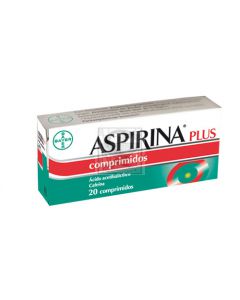 ASPIRINA PLUS 500/50 MG 20 COMPRIMIDOS